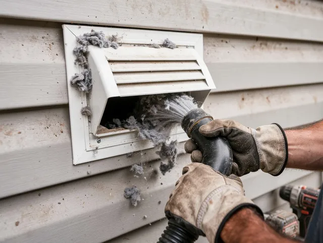 Professional dryer vent cleaning by Medfield Dryer Vent Cleaning in Medfield