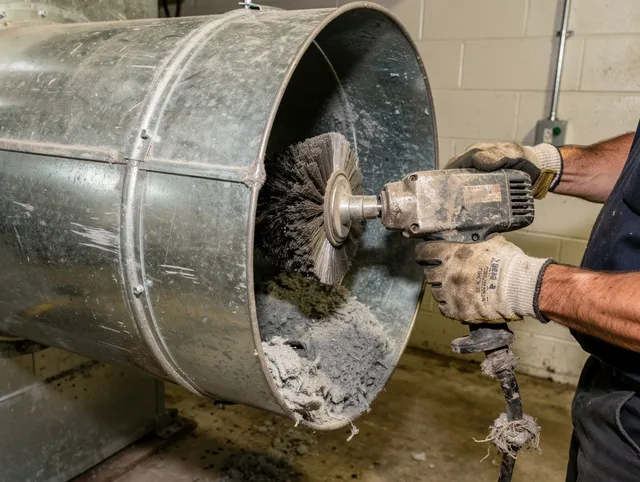Industrial-grade dryer vent cleaning by Medfield Dryer Vent Cleaning in Medfield