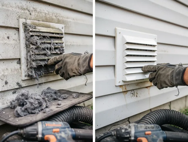 Residential dryer vent cleaning by Medfield Dryer Vent Cleaning in Medfield